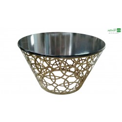 میز جلو مبلی و عسلی هندسی طلایی مات میز جلو مبلی و عسلی هندسی طلایی مات