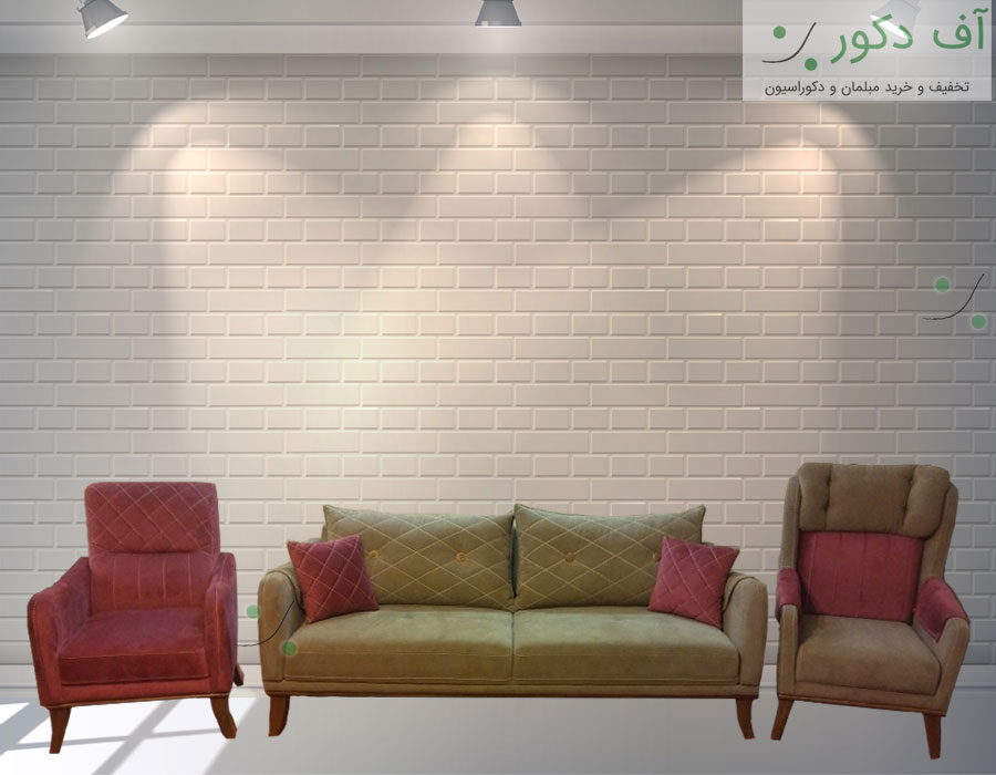 مبل راحتی مکانیزم 8 نفره سالوادور