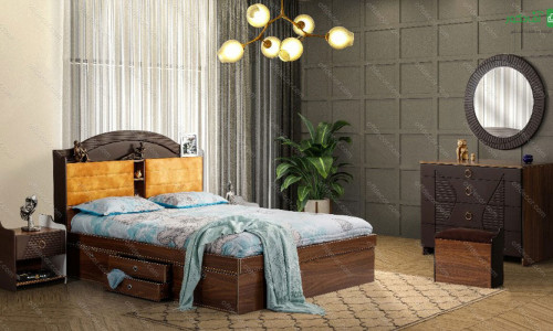 تخت خواب دو نفره اسپارتا