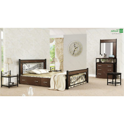 تخت خواب دو نفره کامیلا تخت خواب دو نفره کامیلا