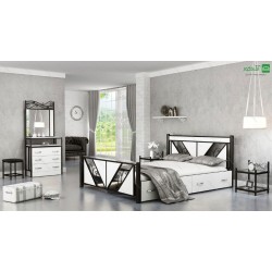تخت خواب دو نفره گریس تخت خواب دو نفره گریس