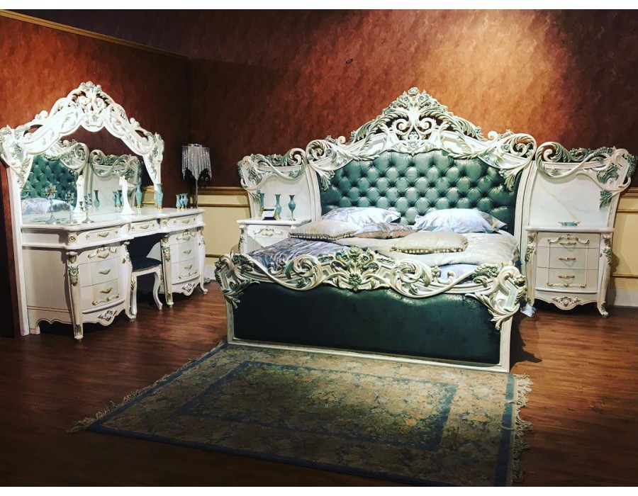 تخت خواب سلطنتی ملکه QUEEN تخت خواب سلطنتی ملکه QUEEN