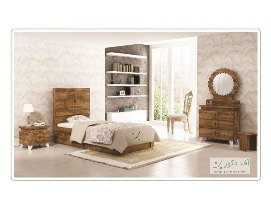 تخت خواب مدرن یکنفره هلما