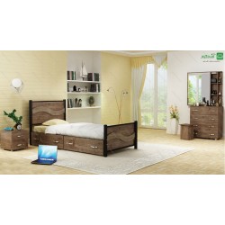 تخت خواب یک نفره ملینا