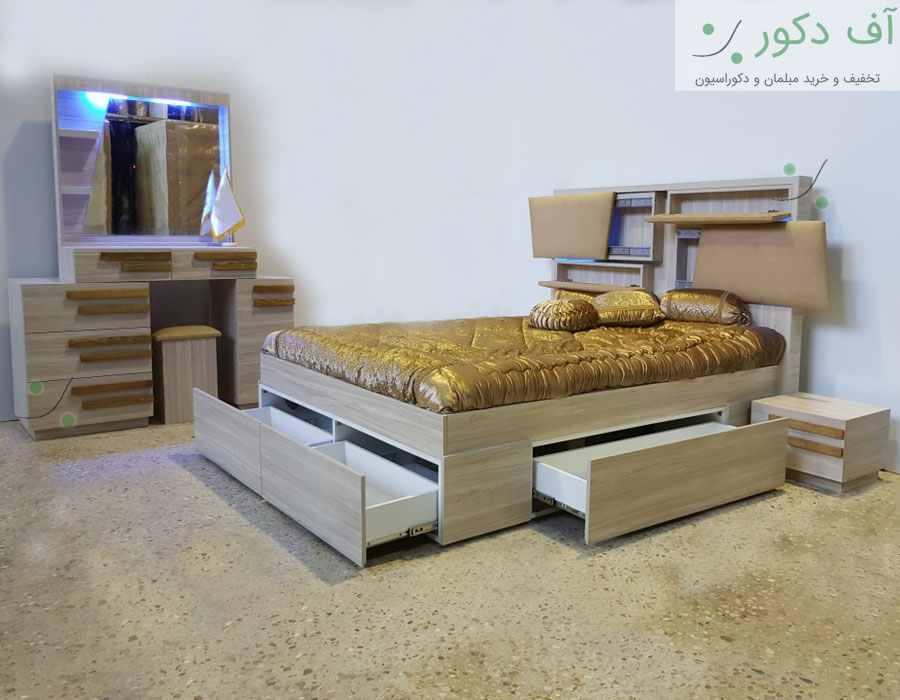 سرویس خواب دو نفره فلور سرویس خواب دو نفره فلور
