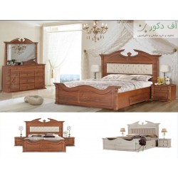 سرویس خواب دو نفره کهربا سرویس خواب دو نفره کهربا