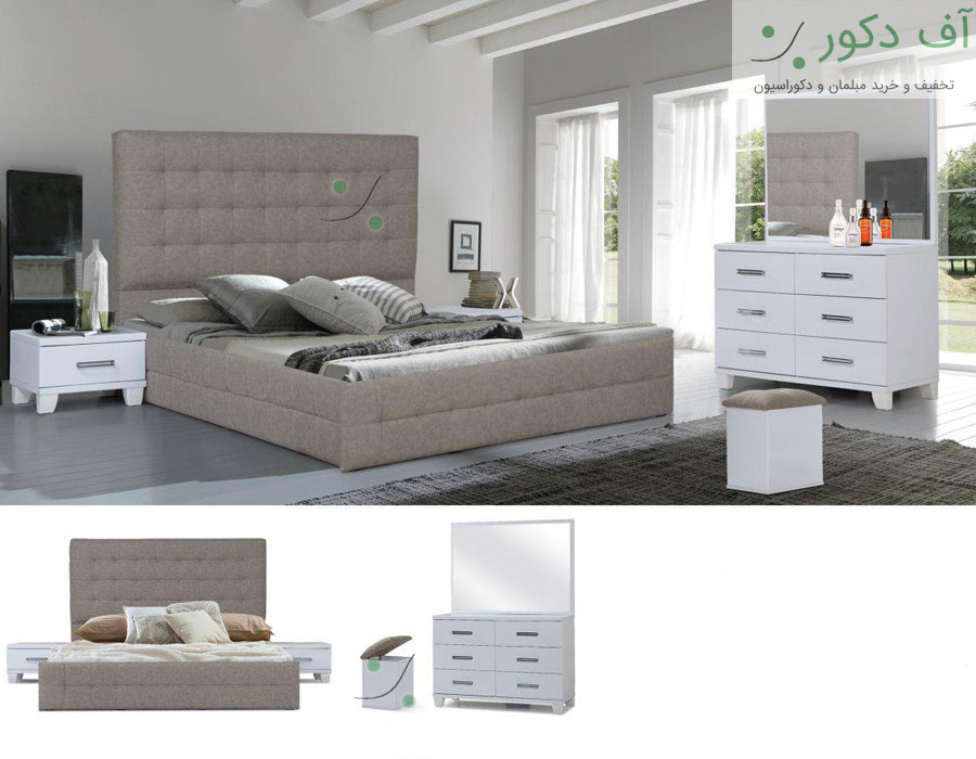 سرویس خواب دو نفره جدید السا سرویس خواب دو نفره جدید السا