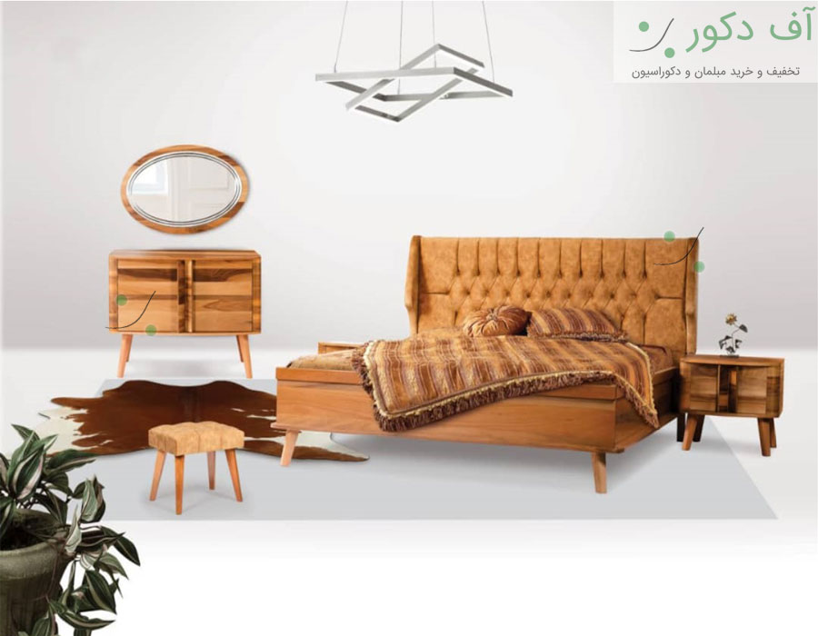 سرویس خواب دو نفره مدرن شارمین سرویس خواب دو نفره مدرن شارمین