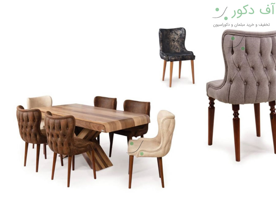 میز ناهار خوری آلما میز ناهار خوری آلما
