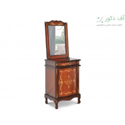آینه و میز کنسول تک درب راشا آینه و میز کنسول تک درب راشا