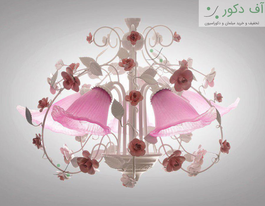 لوستر پنج شعله شکوه