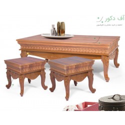 میز جلو مبلی و عسلی رز میز جلو مبلی و عسلی رز