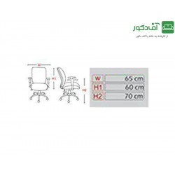 صندلی کنفرانسی کد C05 صندلی کنفرانسی کد C05