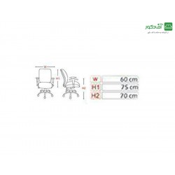 صندلی مدیریتی کد M23 صندلی مدیریتی کد M23