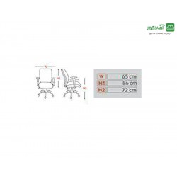 صندلی مدیریتی کد M03 صندلی مدیریتی کد M03
