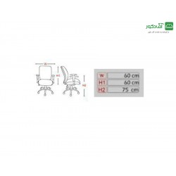 صندلی کنفرانسی کد C03 صندلی کنفرانسی کد C03