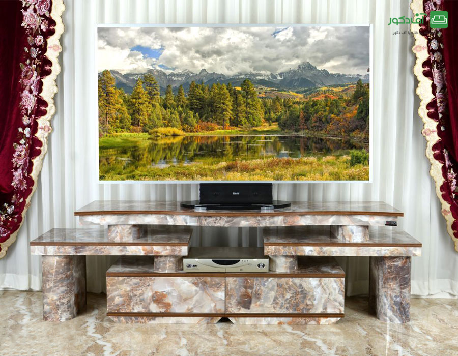 میز تلویزیون مدرن ژوبین میز تلویزیون مدرن ژوبین