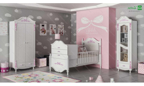 تخت خواب نوزاد نوجوان بادریس تخت خواب نوزاد نوجوان بادریس