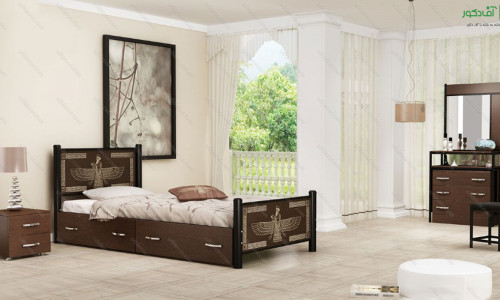 سرویس خواب یک نفره فلزی روبین سرویس خواب یک نفره فلزی روبین