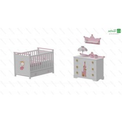 سرویس خواب نوزاد راپونزل