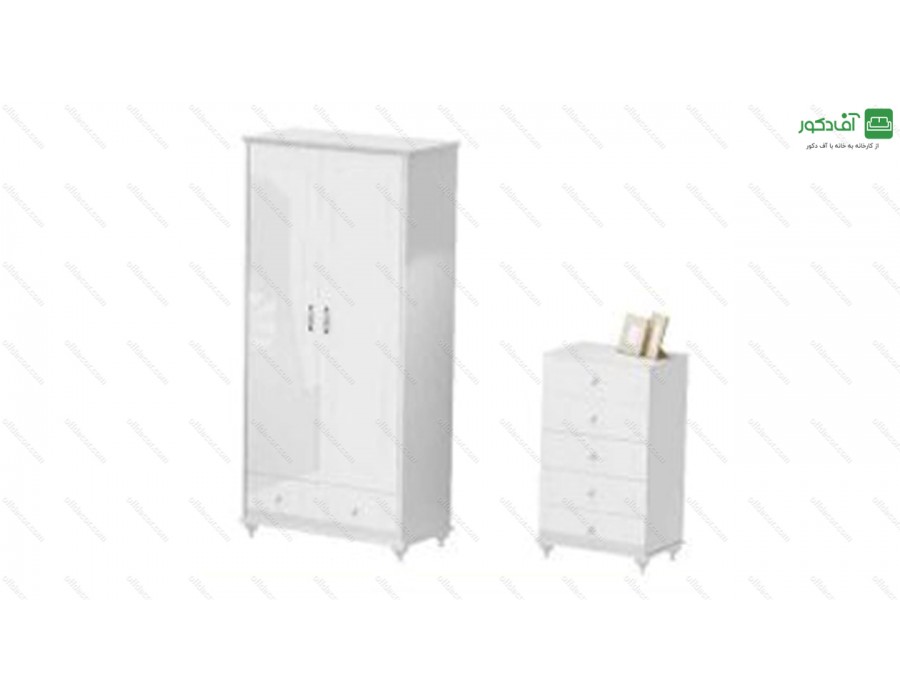 تخت خواب دو طبقه باربارا تخت خواب دو طبقه باربارا