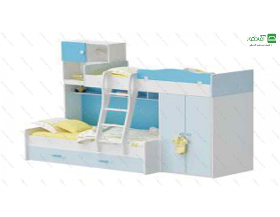 تخت خواب دو طبقه هلیا تخت خواب دو طبقه هلیا