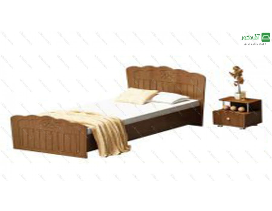 تخت خواب یک نفره آرمک تخت خواب یک نفره آرمک