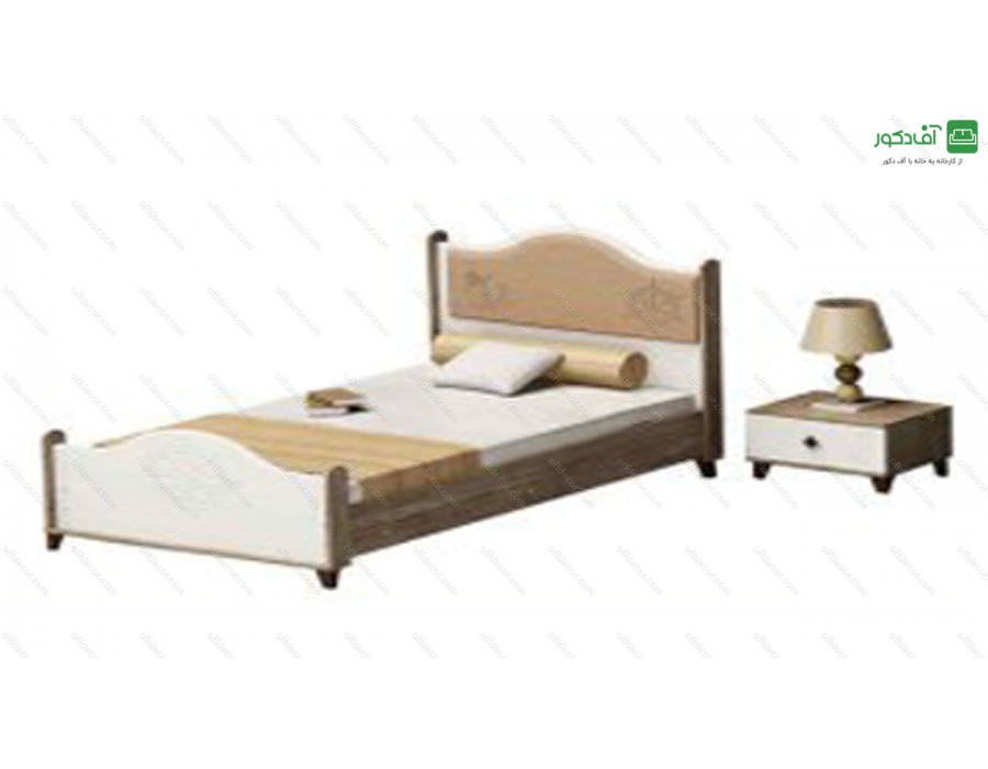 تخت خواب یک نفره آلبرتو