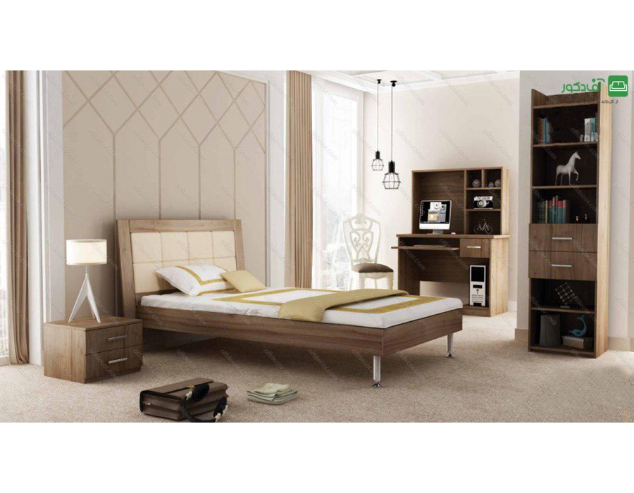 تخت خواب یک نفره داکو تخت خواب یک نفره داکو