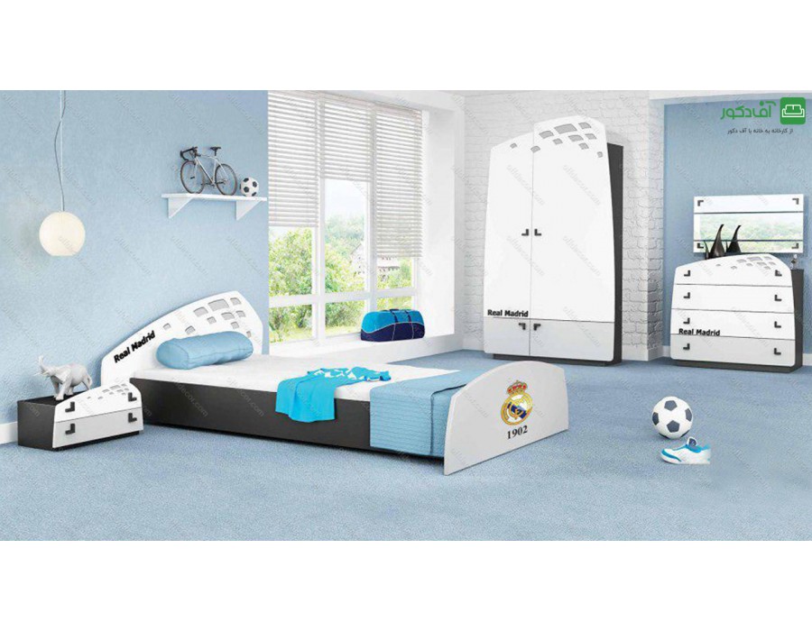 تخت خواب یک نفره رئال مادرید تخت خواب یک نفره رئال مادرید