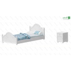 تخت خواب یک نفره سزار تخت خواب یک نفره سزار