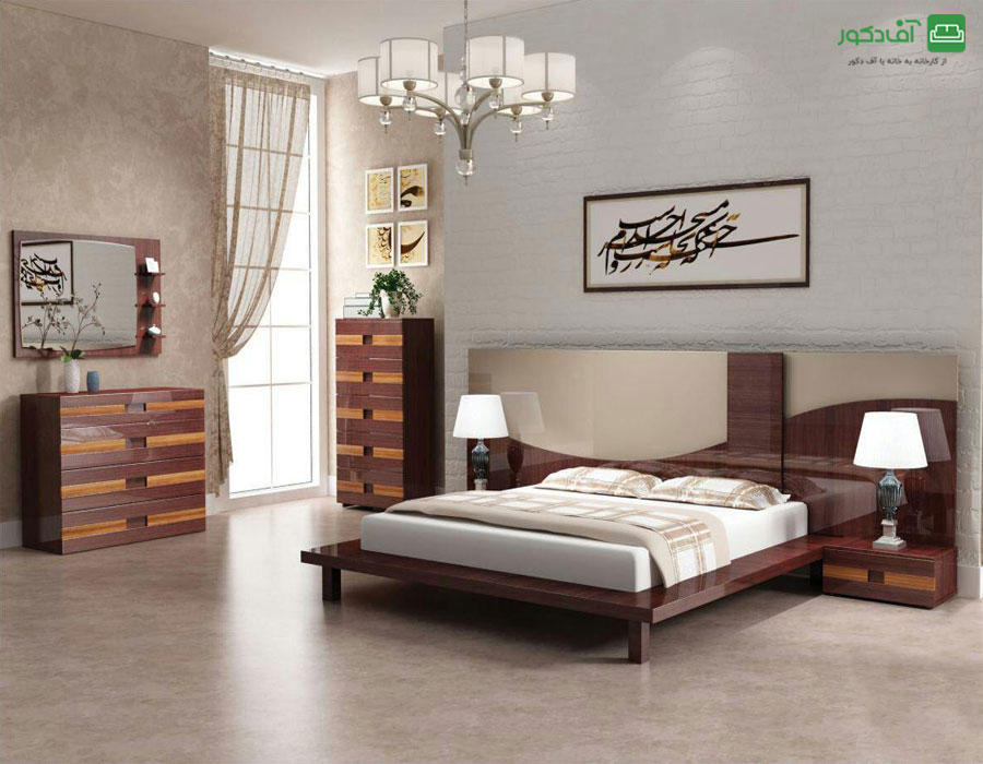 تخت خواب دو نفره کاستل تخت خواب دو نفره کاستل