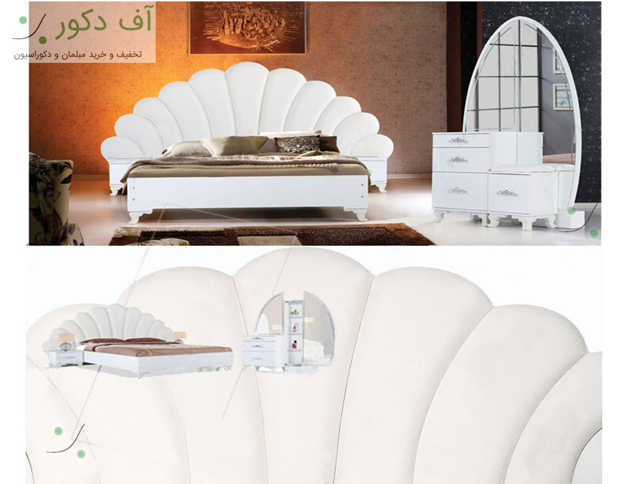 تخت خواب دو نفره آترین تخت خواب دو نفره آترین