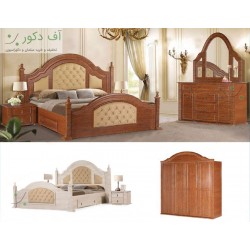 تخت خواب دو نفره کیانا تخت خواب دو نفره کیانا