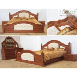تخت خواب دو نفره کیانا تخت خواب دو نفره کیانا