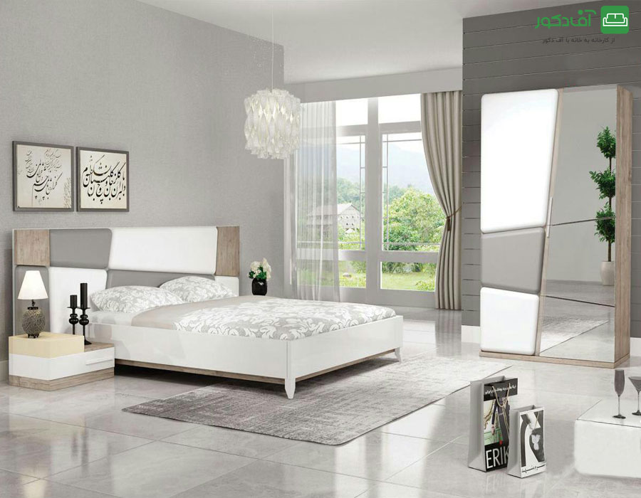 تخت خواب دو نفره ژیکان تخت خواب دو نفره ژیکان