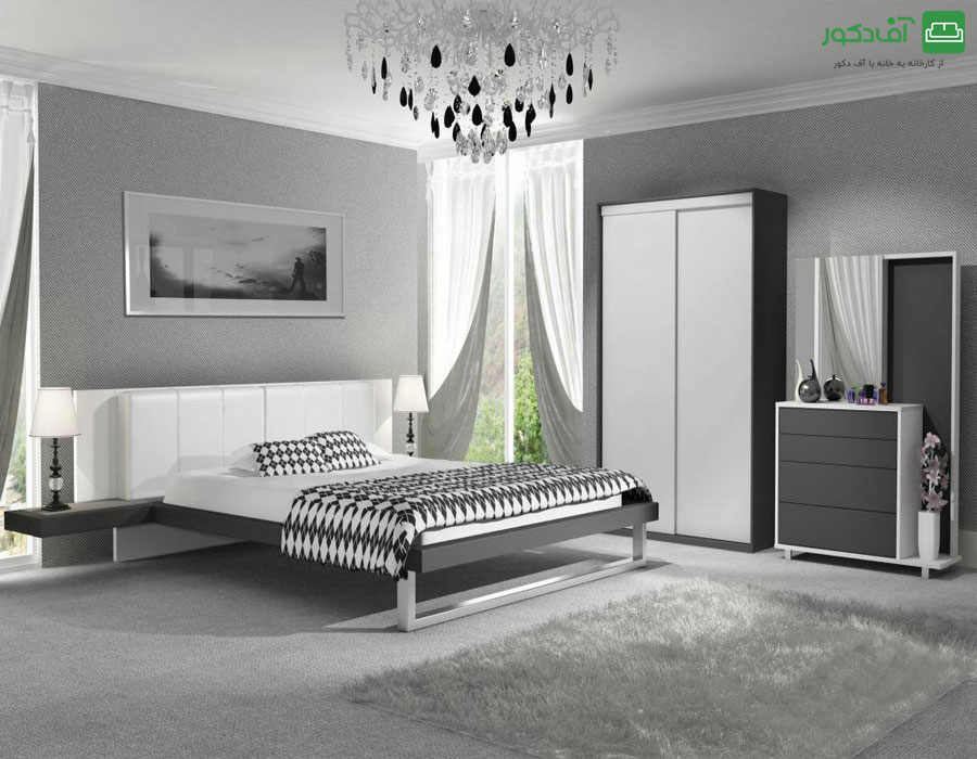 تخت خواب دو نفره لندیس تخت خواب دو نفره لندیس