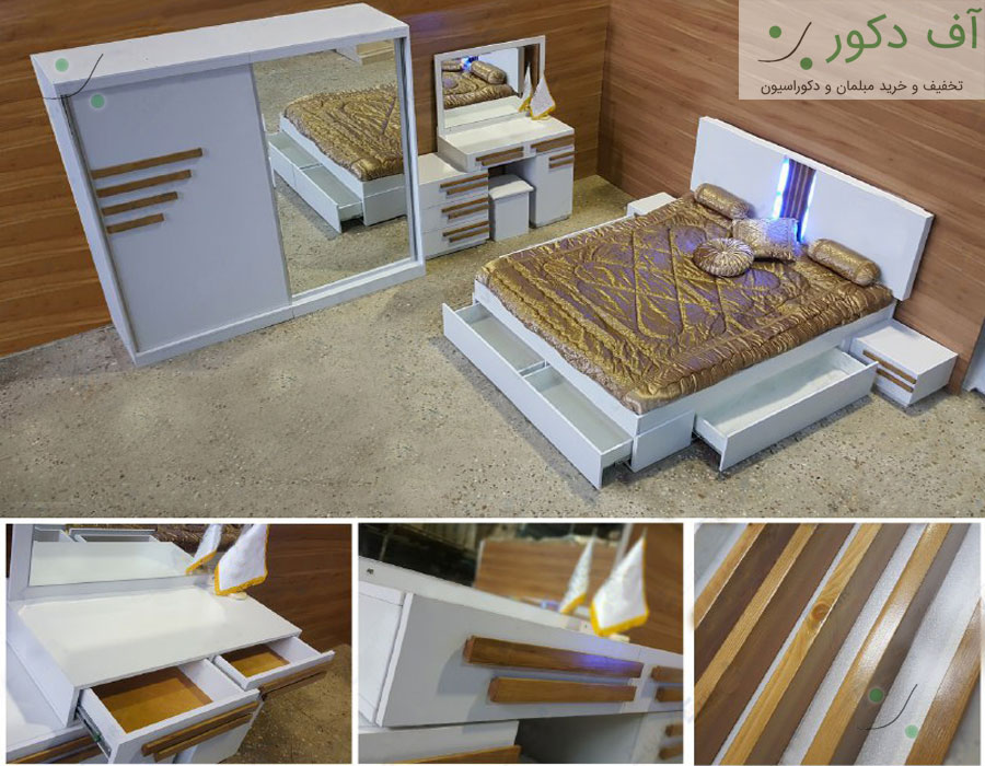تخت خواب دو نفره فانوس