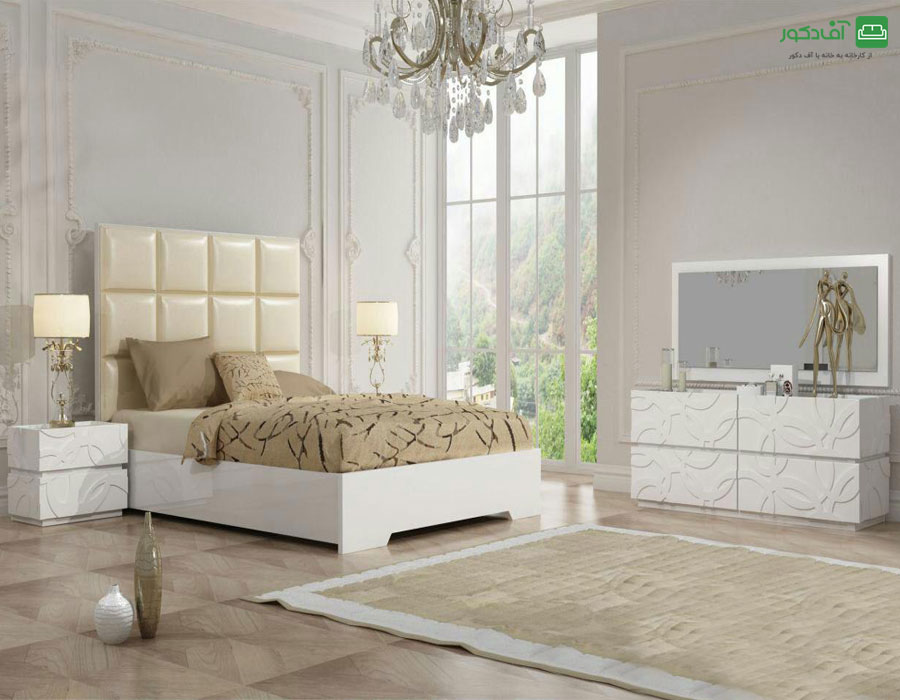 تخت خواب دو نفره آریا تخت خواب دو نفره آریا