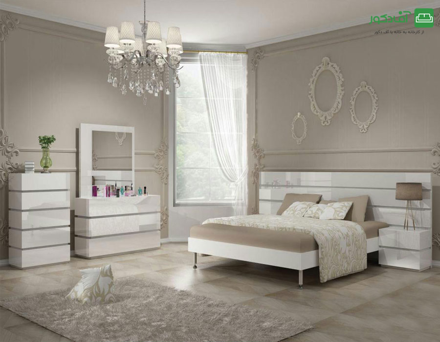 تخت خواب دو نفره یاشا تخت خواب دو نفره یاشا