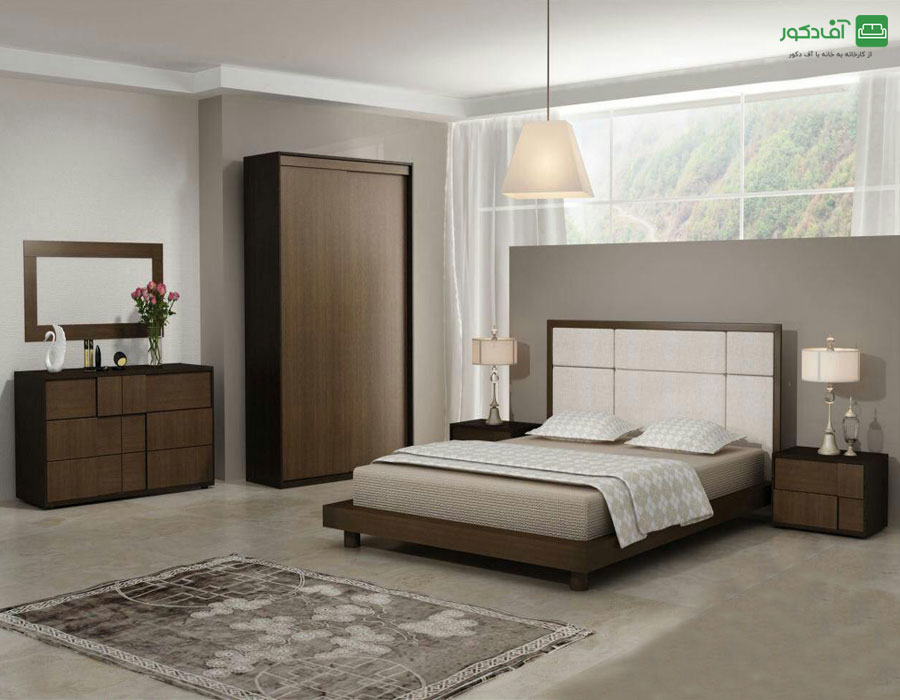تخت خواب دو نفره پارما تخت خواب دو نفره پارما