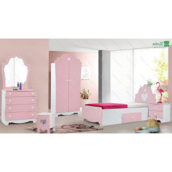 تخت خواب یک نفره قلب تخت خواب یک نفره قلب