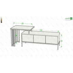 میز تلویزیون اریکا میز تلویزیون اریکا
