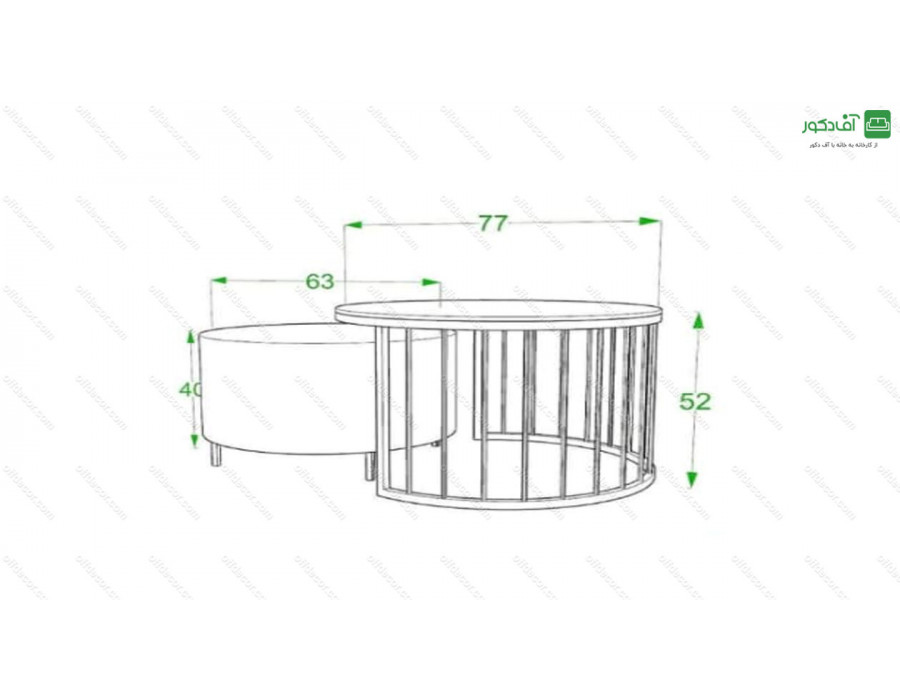میز تلویزیون اریکا میز تلویزیون اریکا