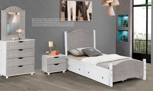 سرویس خواب یک نفره دخترانه لیلیان سرویس خواب یک نفره دخترانه لیلیان