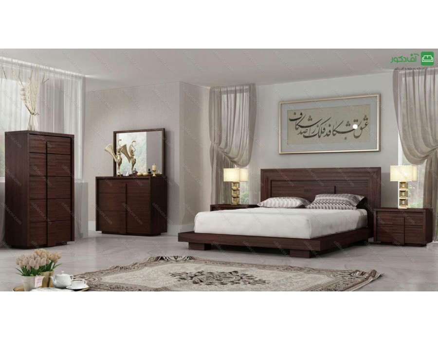 سرویس خواب دو نفره بورژین سرویس خواب دو نفره بورژین