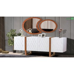 آینه و میز کنسول لوتوس آینه و میز کنسول لوتوس