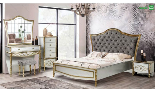 سرویس خواب سلطنتی دو نفره پاستل