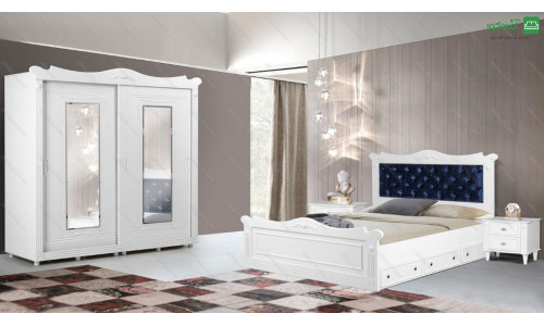 سرویس خواب دو نفره چوبین