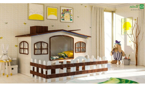 تخت خواب کودک جنگل تخت خواب کودک جنگل